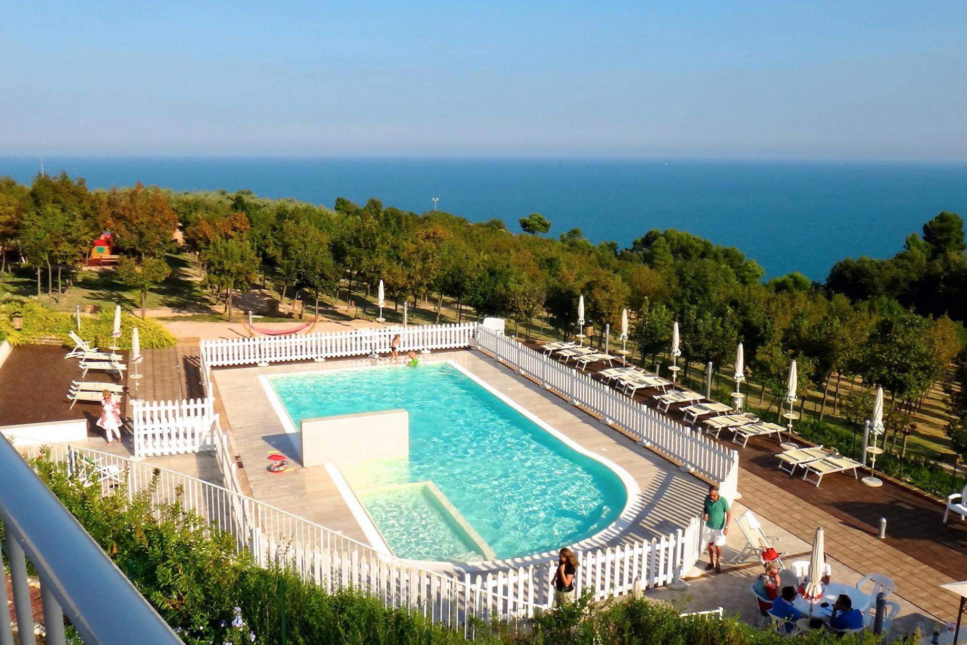 Agriturismo Marche, per bambini e bella vista mare