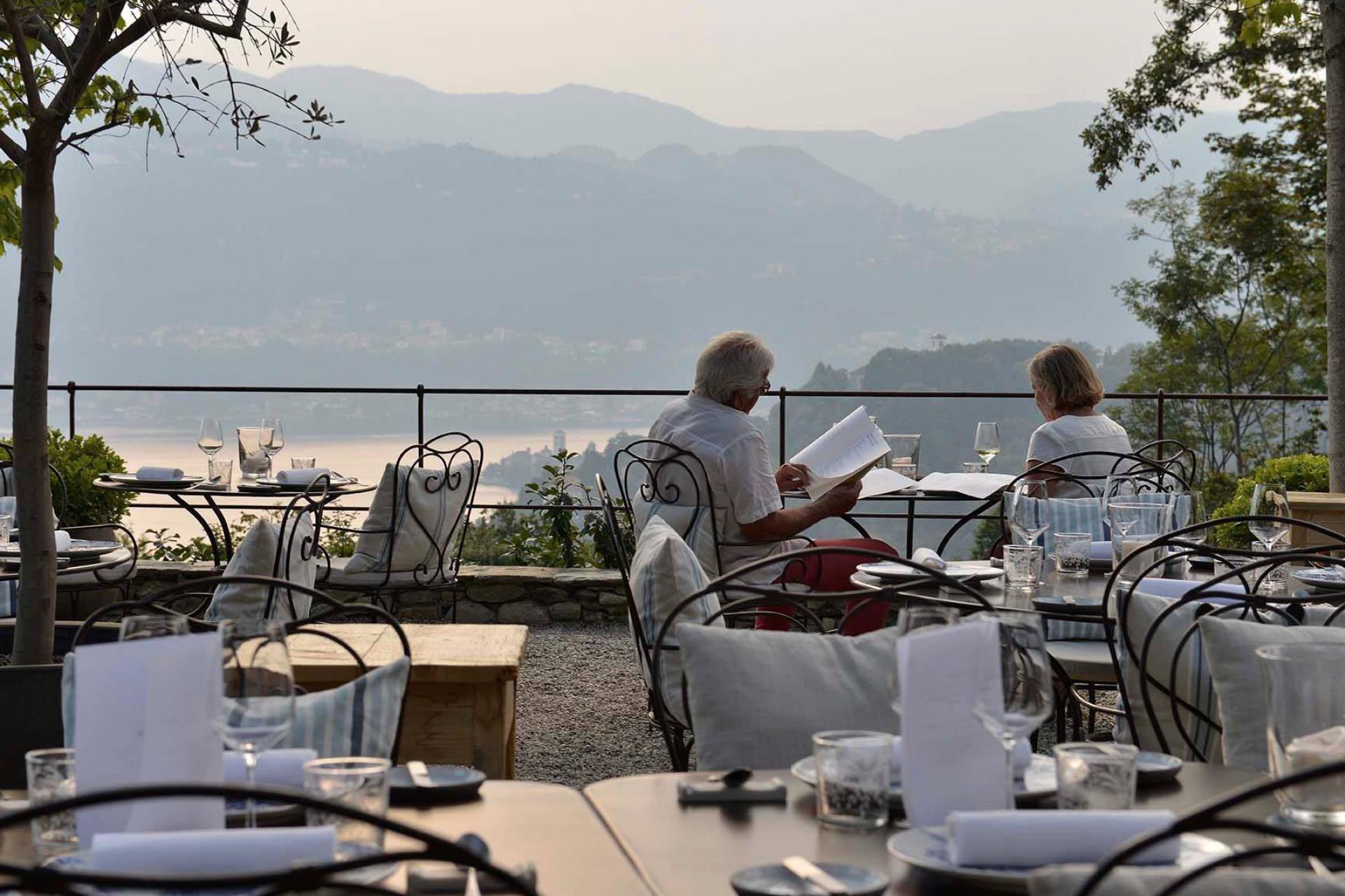 Agriturismo lago Maggiore con bellissima vista