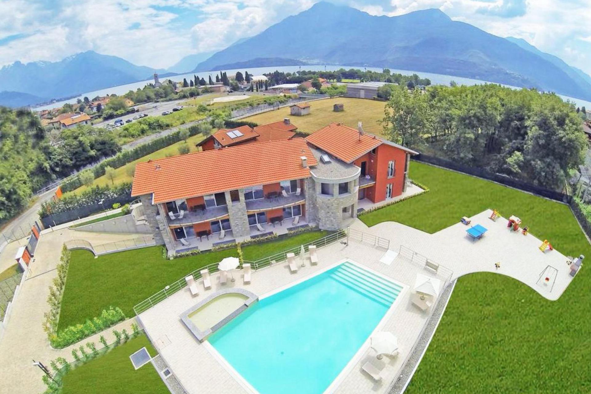Residence lago di Como con piscina, adatto ai bambini