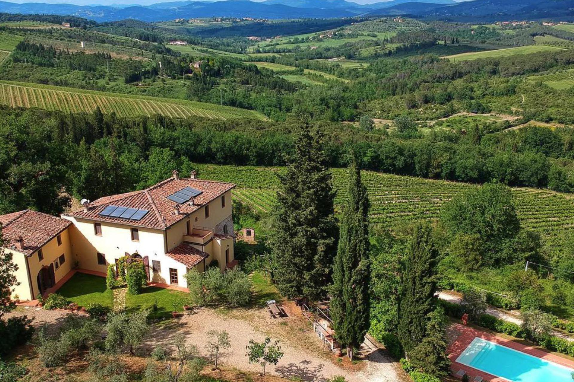 Accogliente agriturismo nel Chianti