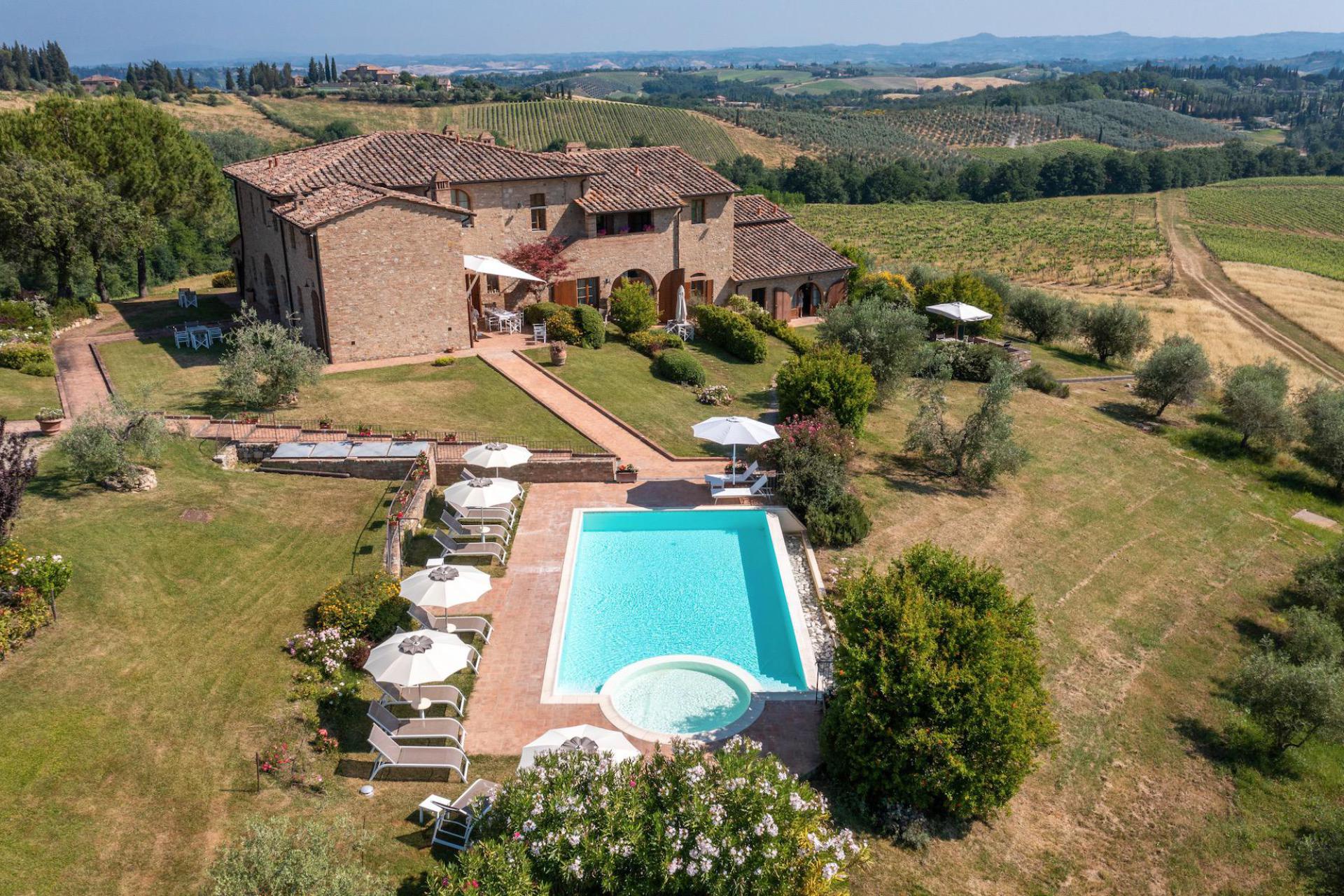 Agriturismo di lusso e cantina vicino a San Gimignano