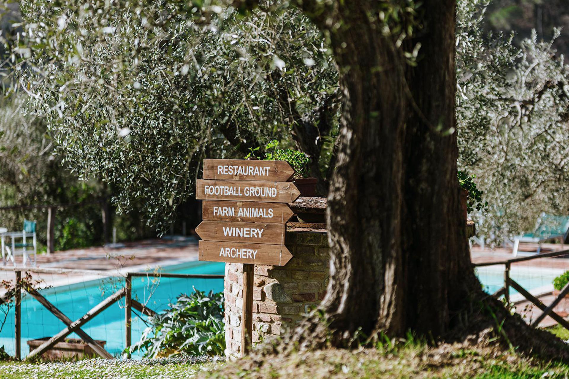 Agriturismo Toscana, ottimo per bambini con ristorante