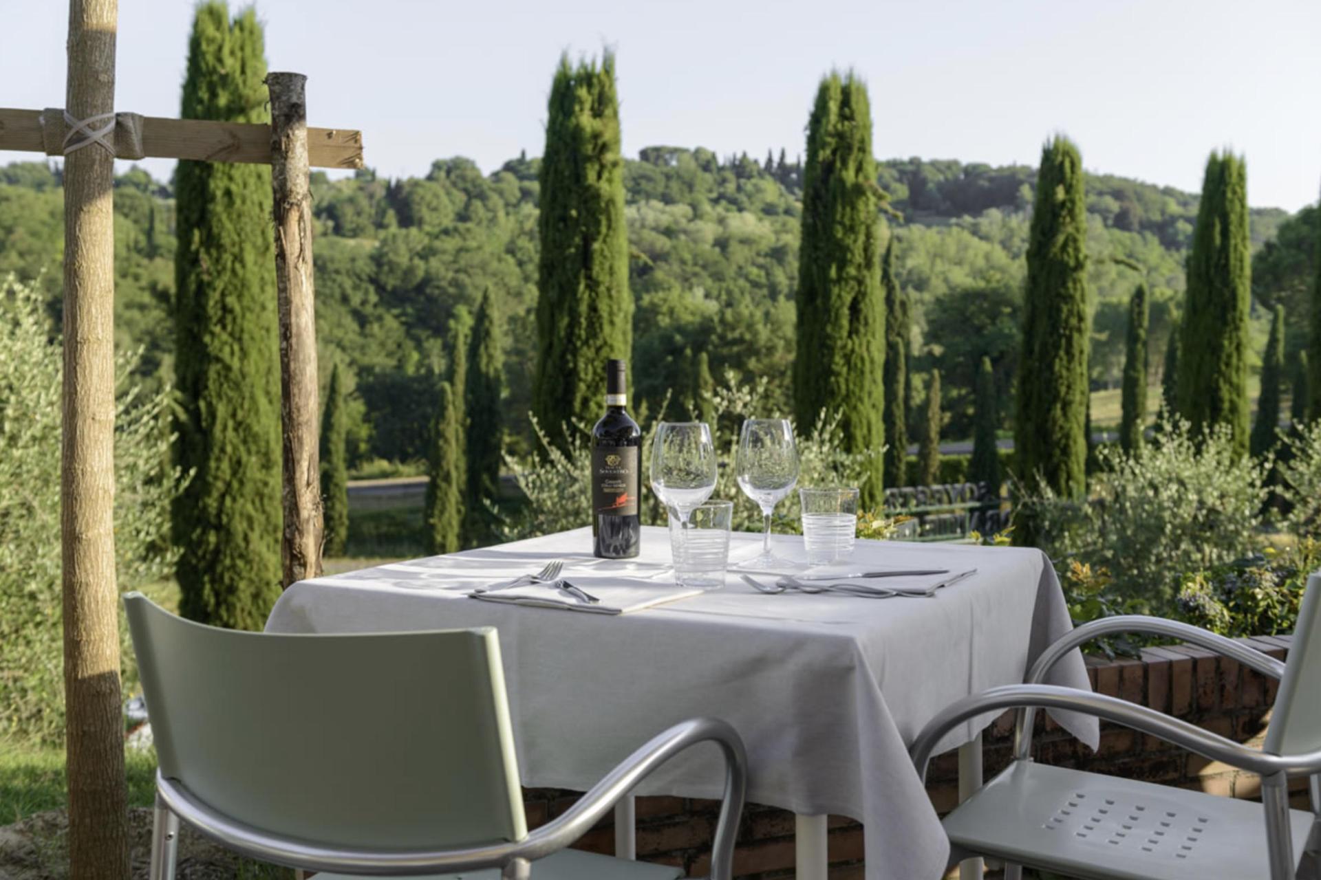 Agriturismo con ristorante vicino a San Gimignano