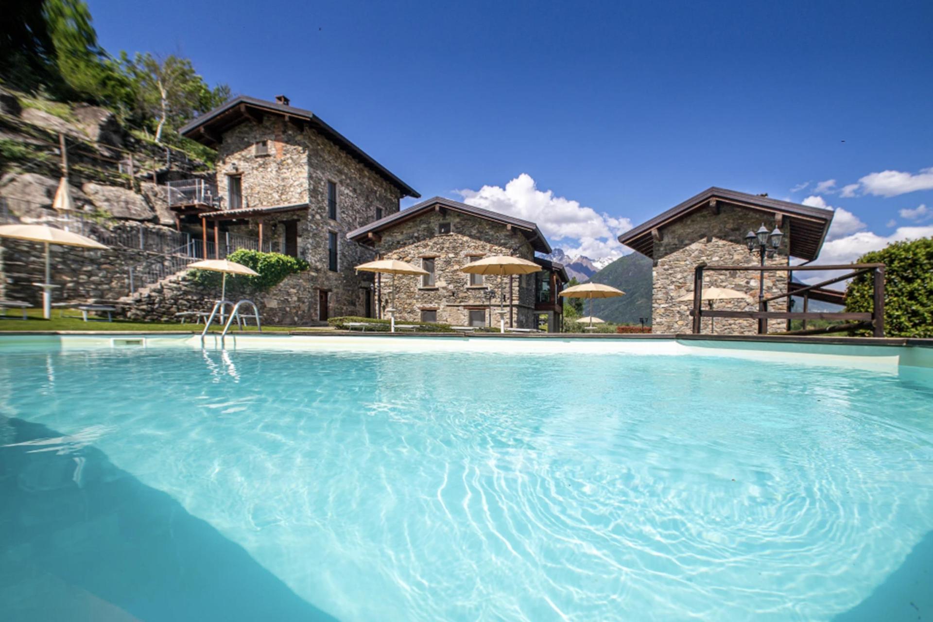Caratteristico agriturismo nei pressi del lago di Como