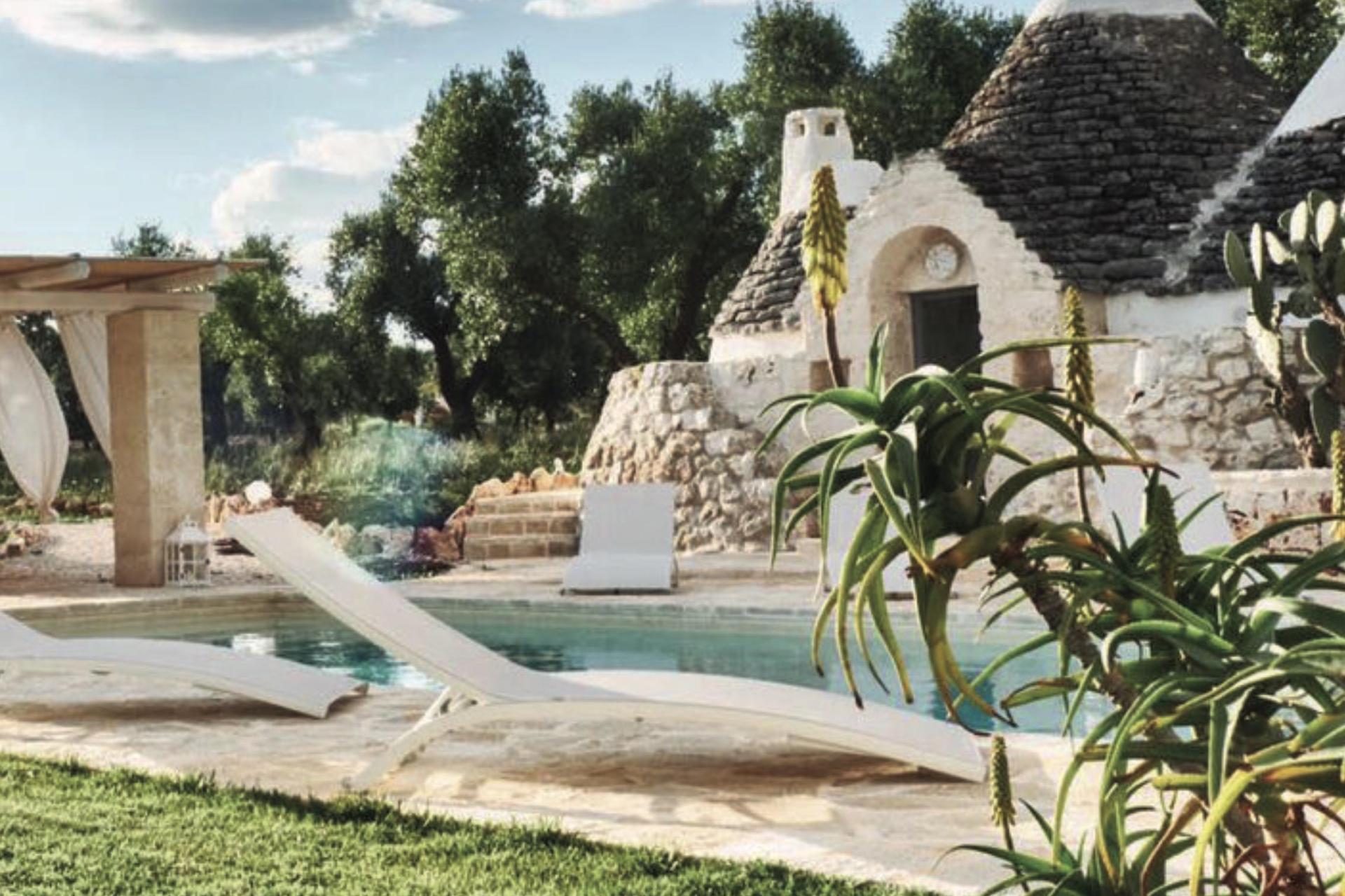 Trullo privato con piscina in Puglia