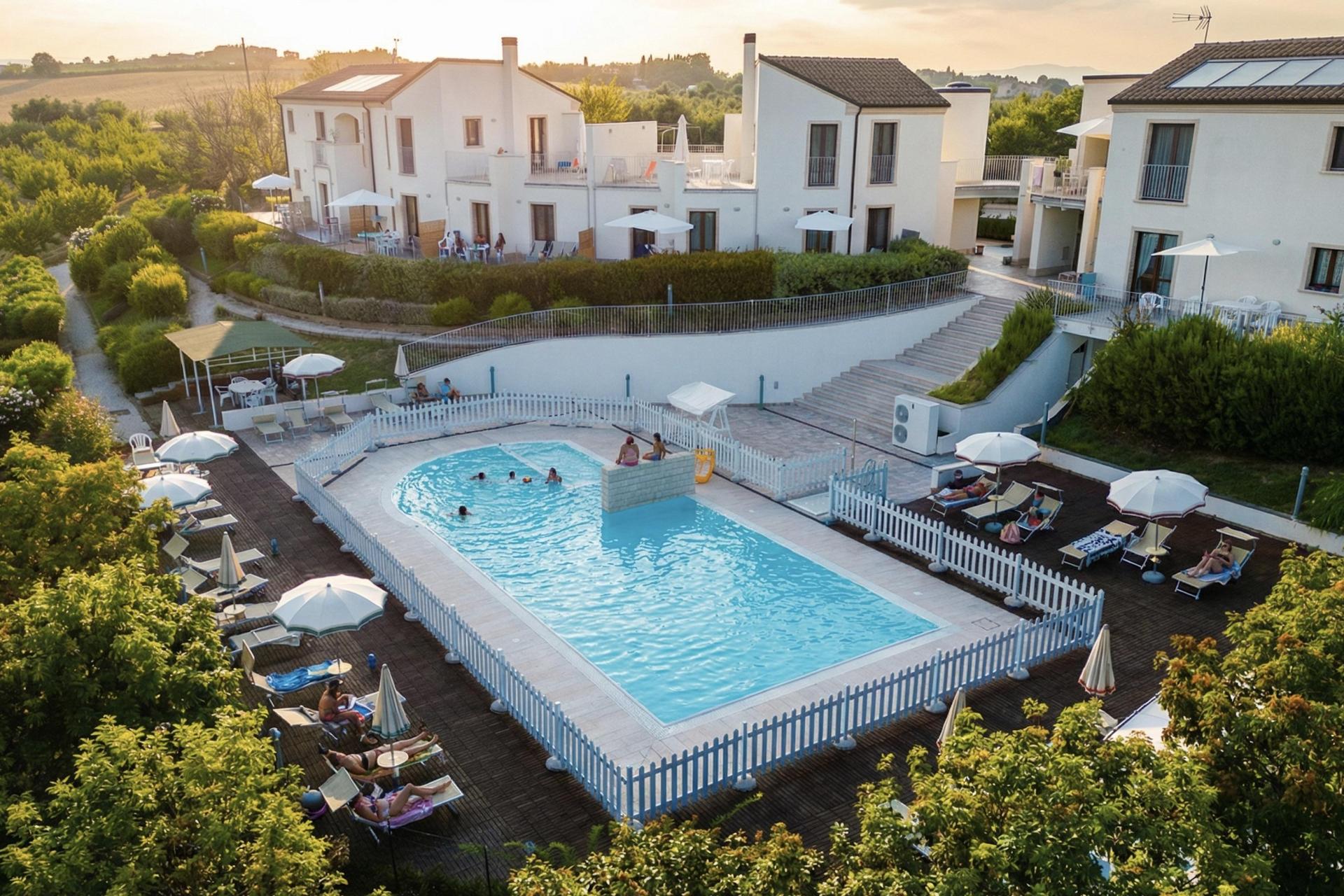 Splendido agriturismo con vista sul mare nelle Marche