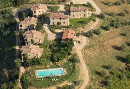 Agriturismo a pochi passi da un paesino tra l’Umbria e la Toscana