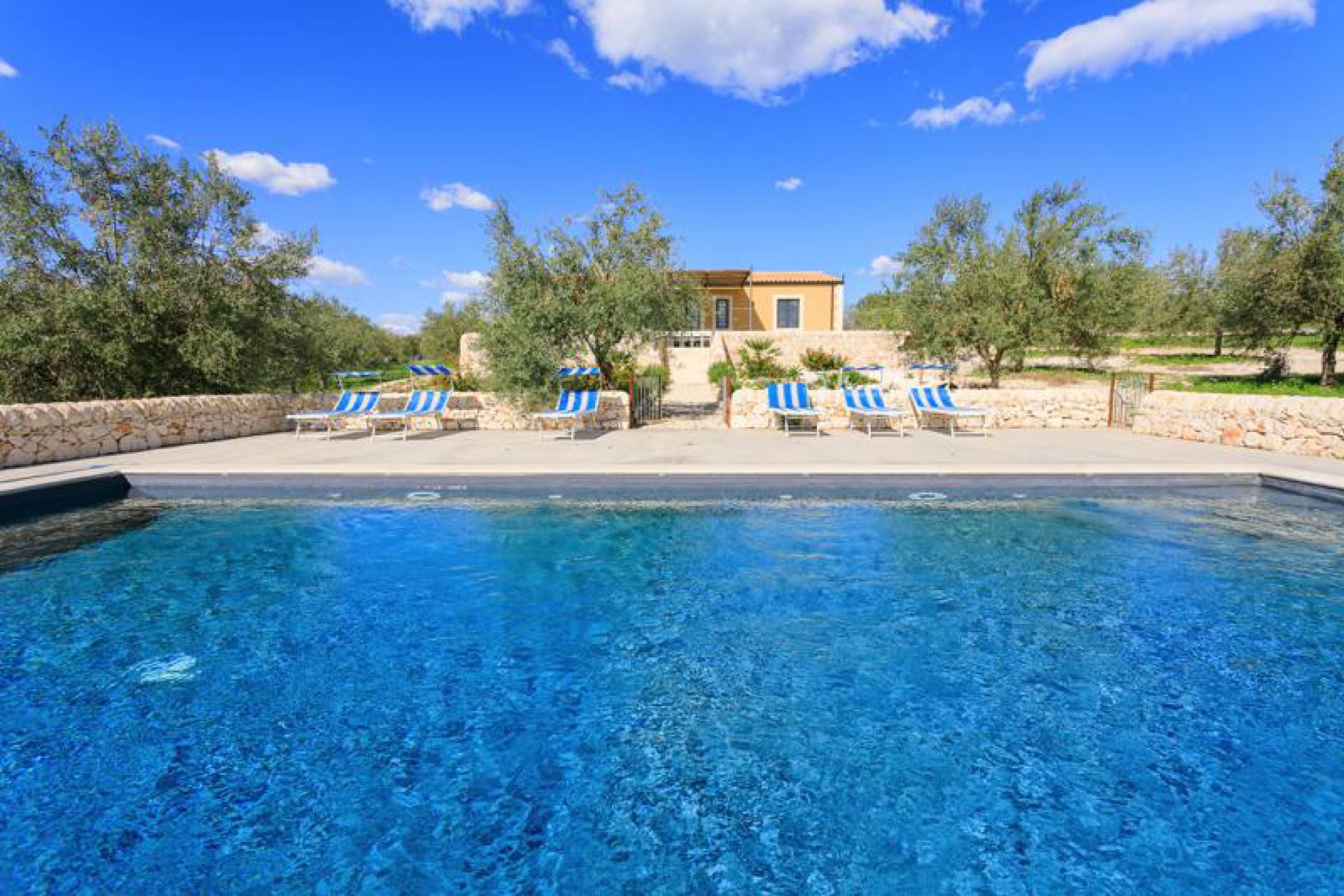 Villa Sicilia con piscina privata e vista mare