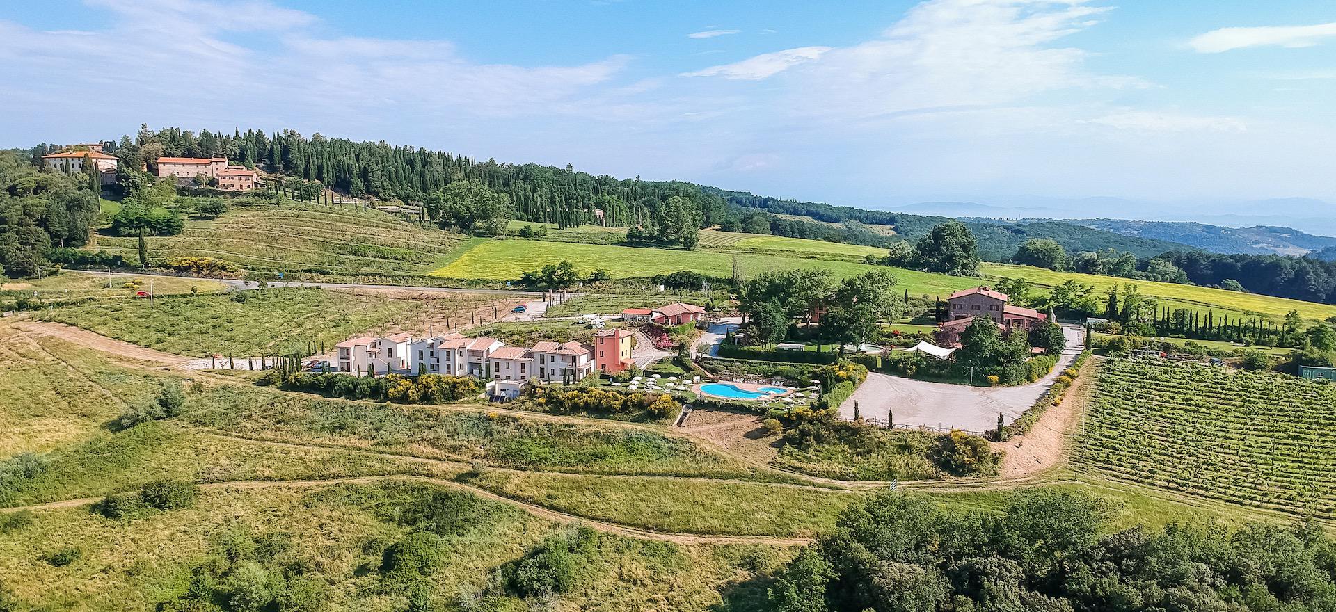 Agriturismo Toscana Grande agriturismo in Toscana con panorami mozzafiato