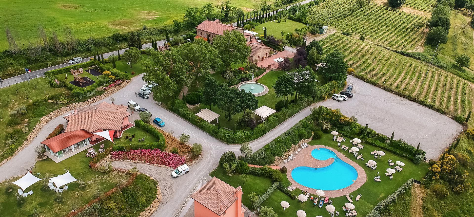 Agriturismo Toscana Grande agriturismo in Toscana con panorami mozzafiato