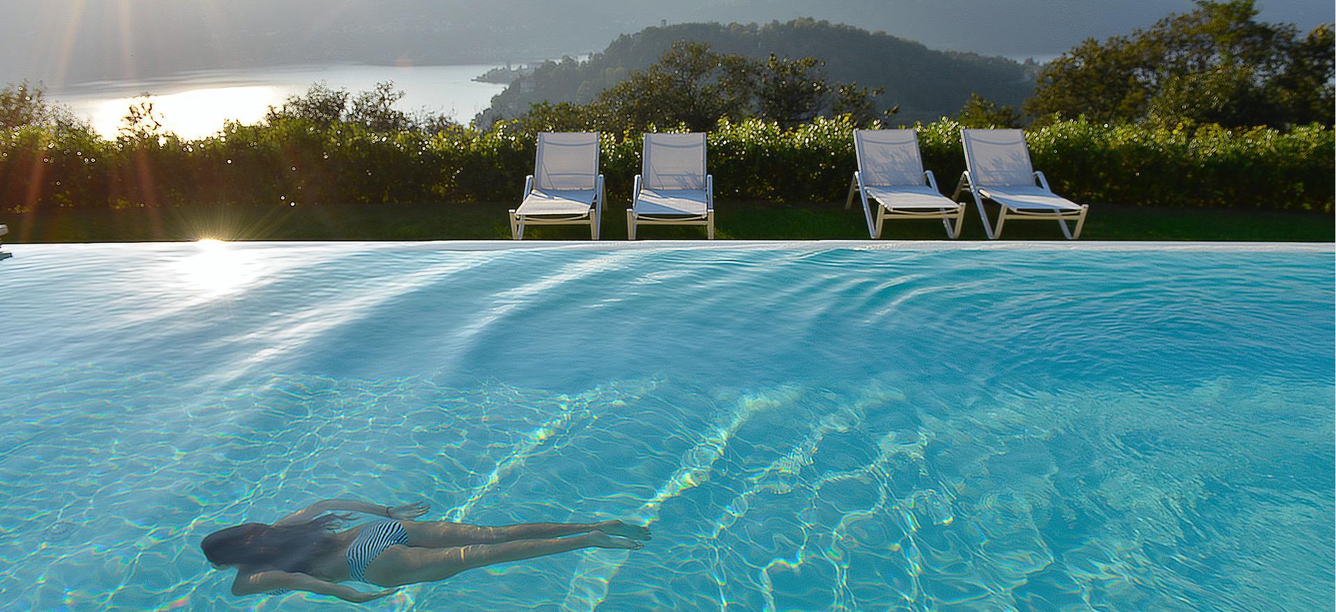 Agriturismo Lago di Como e lago di Garda Piccolo resort di lusso con vista eccezionale