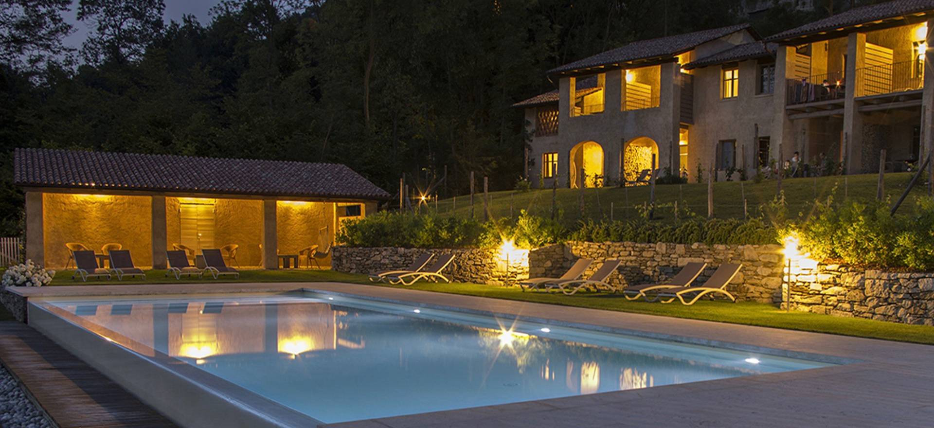 Agriturismo Lago di Como e lago di Garda Piccolo resort di lusso con vista eccezionale